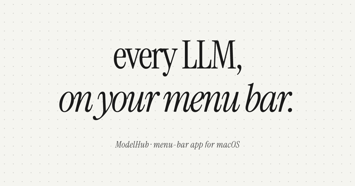 ModelHub