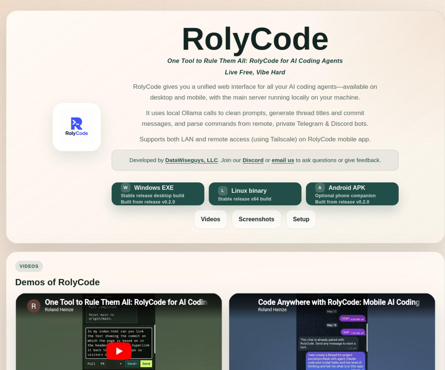 RolyCode