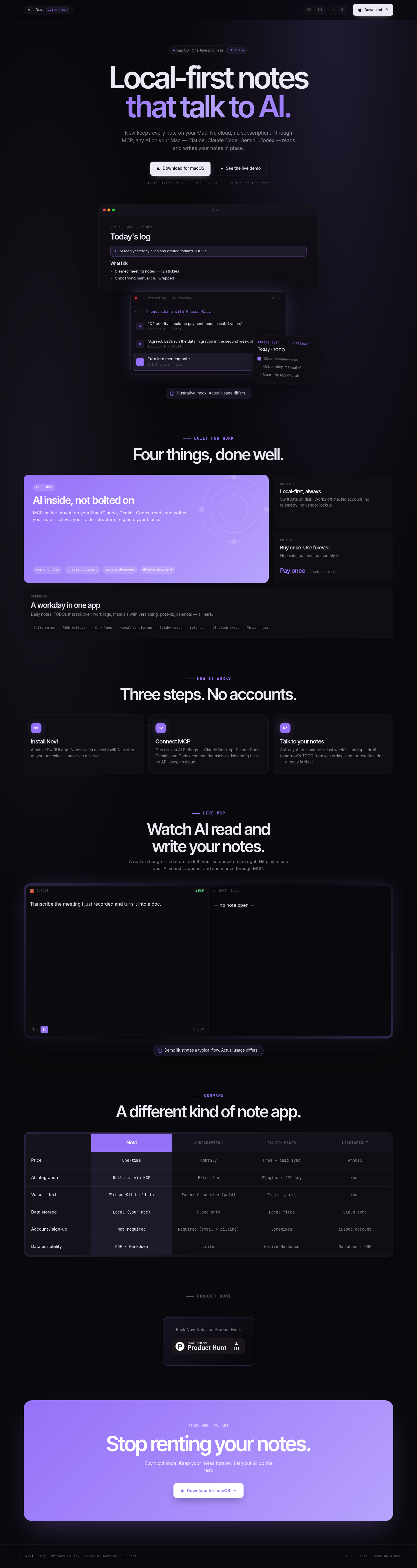 Novi Notes 1.1