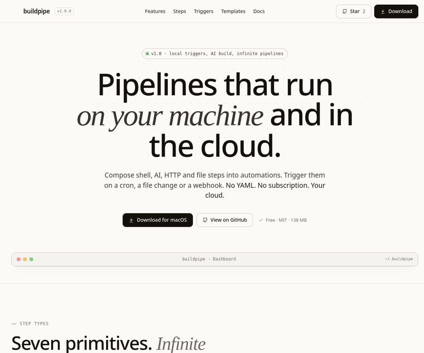 buildpipe